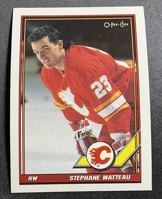 Stephane MATTEAU - 1991 O-Pee-Chee , Calgary
