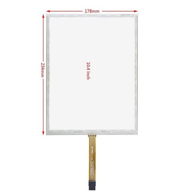 Touchpad resistive 10.4inch 234*178mm 2507 touch screen 5-wire *bn