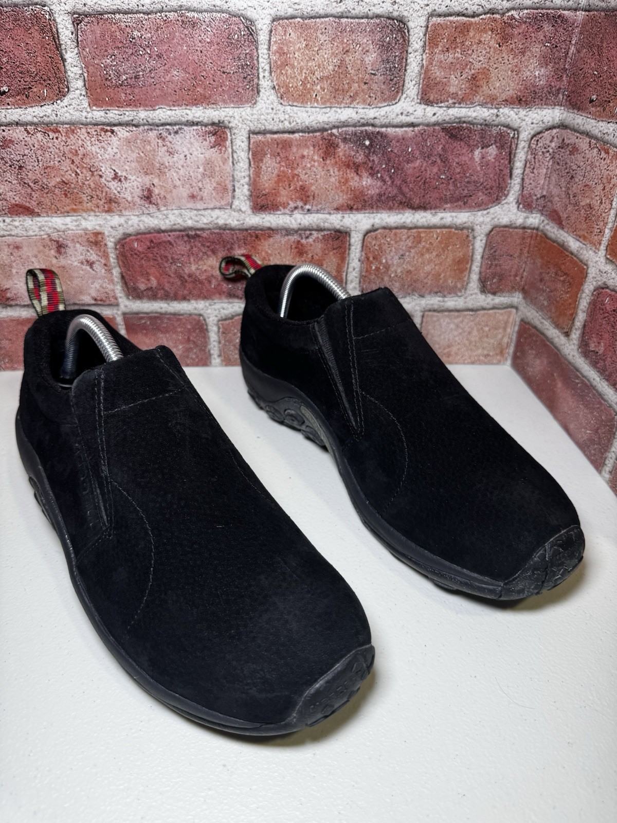 Merrell Nubuck Jungle Moc scarpe slip on uomo mezzanotte scamosciate mocassini uomo 9 5