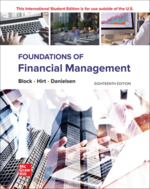 Foundations of Financial Management ISE by Bartley Danielsen (Paperback Book)