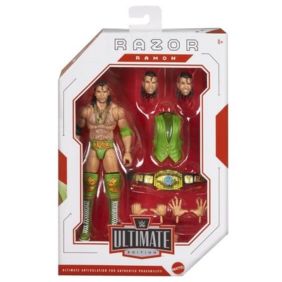 Razor Ramon (Green) - WWE Best of Ultimate Edition 6  Toy Wrestling Figure