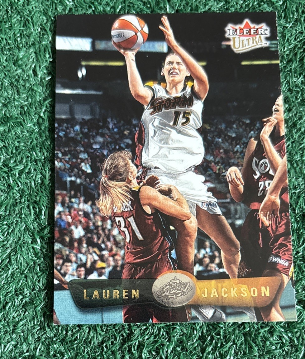 LAUREN JACKSON - WNBA HOF - 2002 FLEER ULTRA BASE CARD # 69 - SEATTLE STORM WNBA