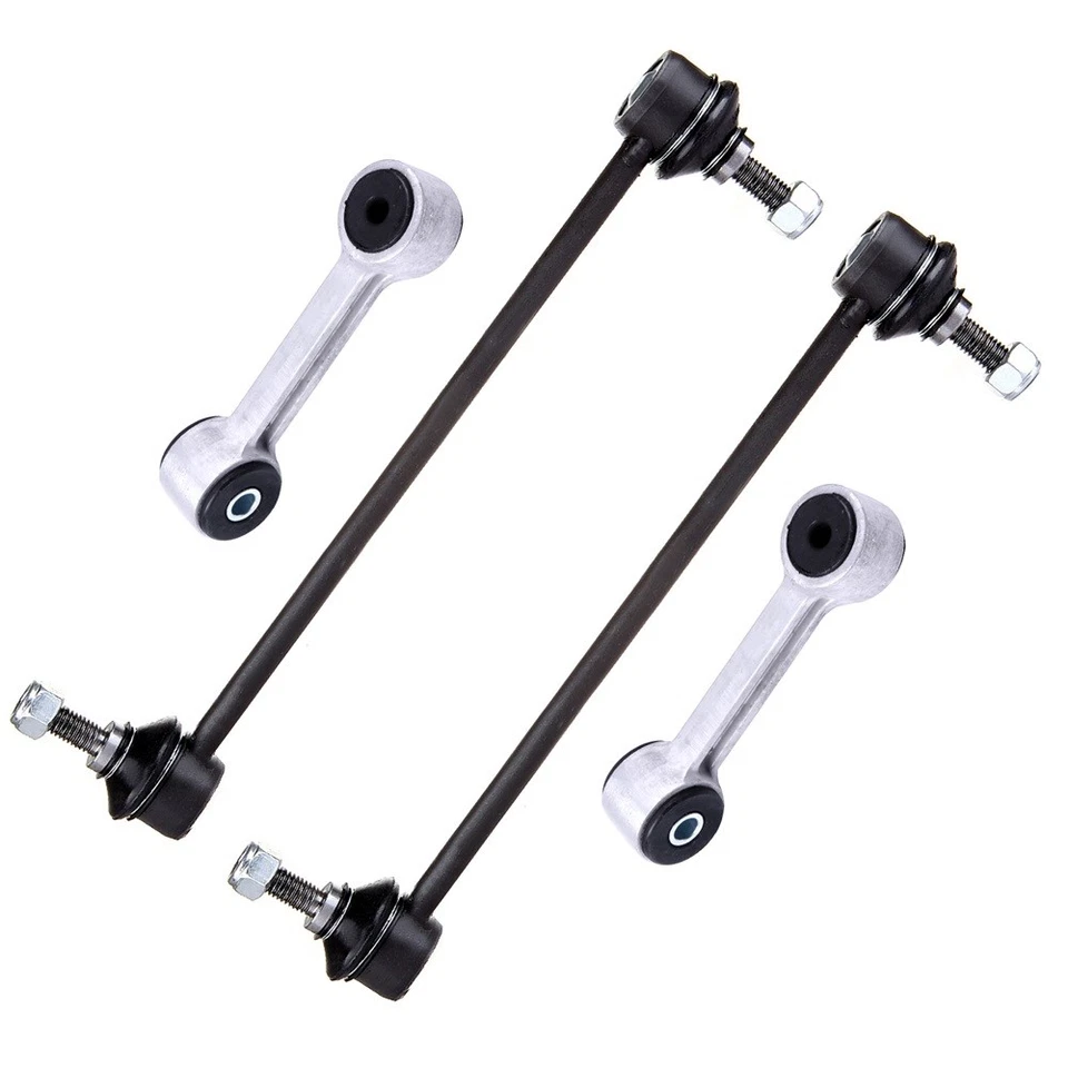 4Pcs Front Steering Sway Bar End Link New Kit For 2001-2004 2005 BMW 325Ci 325i - Image 3 of 4