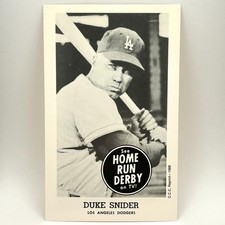 1988 CCC 1959 Home Run Derby Reprint - Duke Snider #NNO LA Dodgers HOF NM