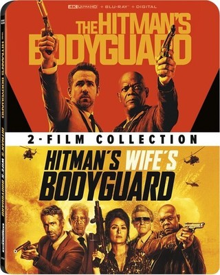 The Hitman's Bodyguard / Hitman's Wife's Bodyguard [New 4K UHD Blu-ray] Boxed