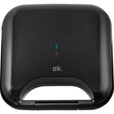 OK. OSM 1111 Sandwichmaker Schwarz (750 Watt)