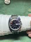 New ListingTimex Q Quartz Mens Vintage 1970s Early Quartz Watch Purple Dial ALL WORKS WELL!