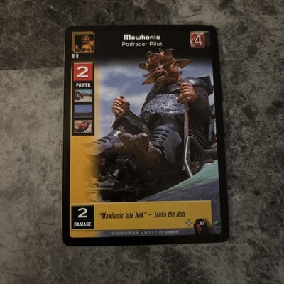1999 Star Wars: Young Jedi CCG - The Menace of Darth Maul Mawhonic #82