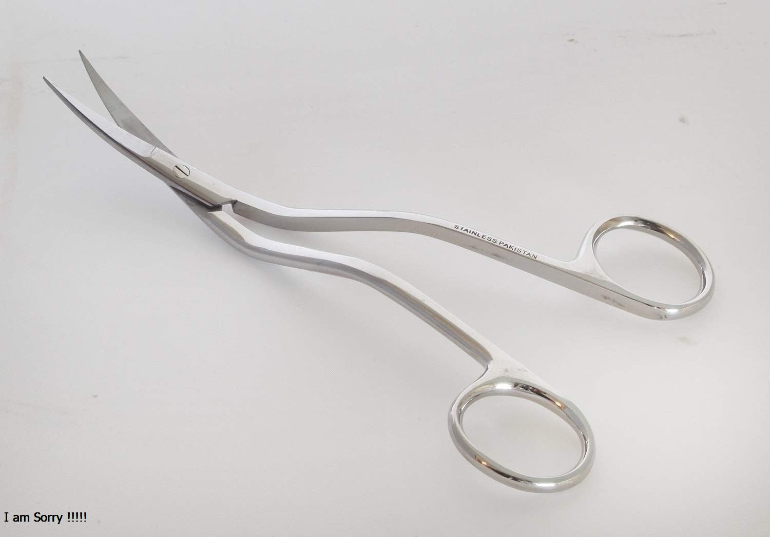 SuperCut Serrated Scissors Curved 6” Stainless Steel Surgical Dissecting 15 pcs