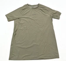 WHOOP 4.0 ANY-WEAR Compression Top Mens Large Green Short Sleeve Running Gym