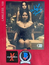 Megan Lawless autographed signed Obsession 8x10 photo Beckett COA Sarah Inde