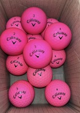 12 CALLAWAY SUPERSOFT PINK PEARL/A GOLF BALLS  FREE POSTAGE