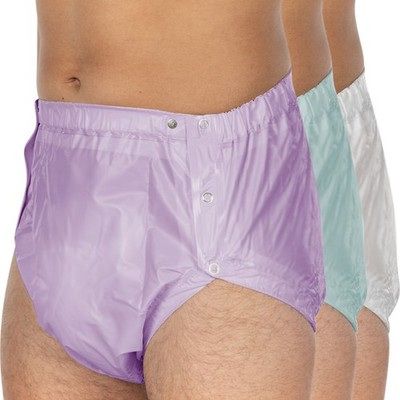 Suprima PVC-Slip - seitlich knöpfbar mit breitem Schritt - für Frauen & Männer