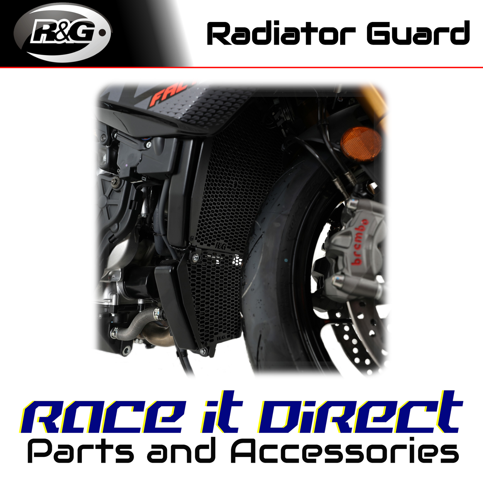 R&G - RAD0373PROBK - Radiator Guards (Pro)