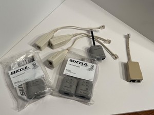 Inline DSL Phone Line Filters – RJ11 Plug-In Style (Lot of 8) new and used