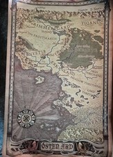 Tad Williams Garage of Wonders Map Karte Poster Bild limited #50