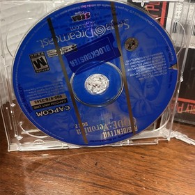 Scratched - Blockbuster - Resident Evil Code Veronica + R6 - Dreamcast -Untested