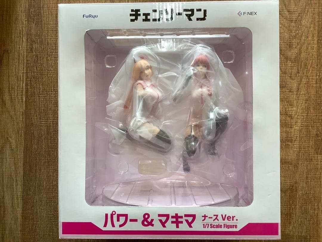 Chainsaw Man Figure set Power & Makima Nurse Ver. 1/7 Scale FuRyu