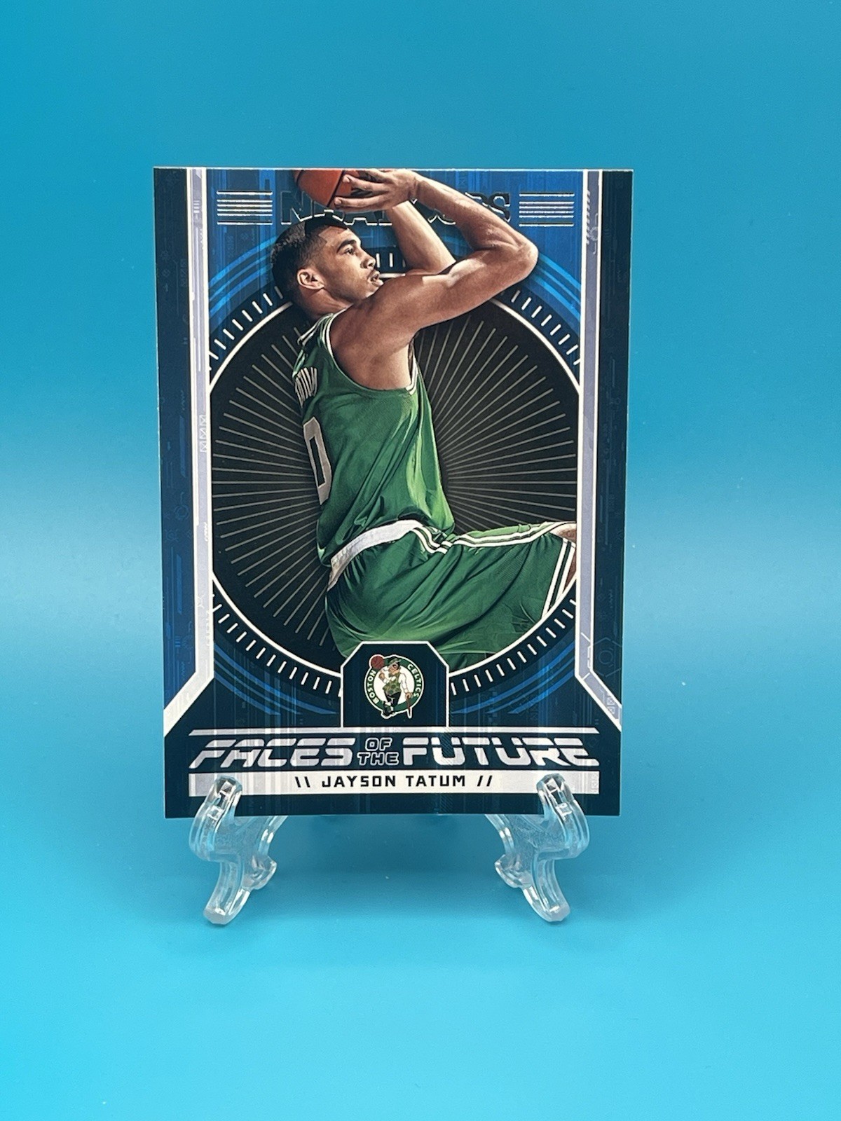 2017-18 Panini Hoops Faces of the Future Jayson Tatum #4 (RC)