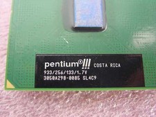 Intel PIII 933MHz Processor 933Mhz/256/133/1.7V SL4C9