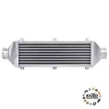 Front Mount Aluminum Intercooler Tube & Fin Universal Turbo 24.5"X7.5"X2.8"