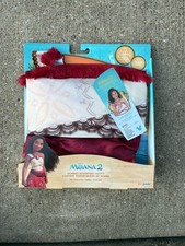 Disney Moana 2 Moana Adventure Outfit Costume Set Girls Toddler Size 4-6X