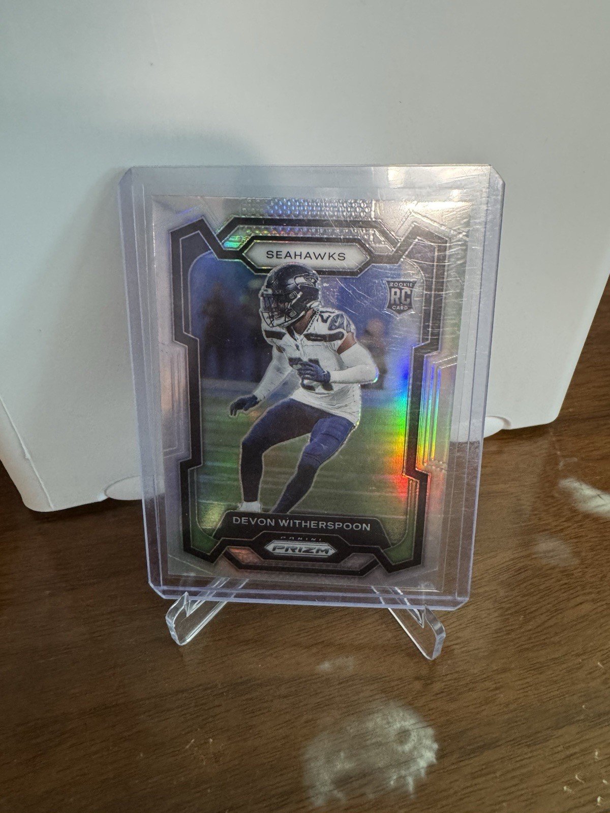 2023 Panini Prizm - Rookies Devon Witherspoon #389 Silver Prizm (RC)