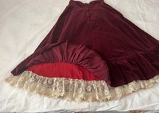 Gunne Sax Velvet Skirt