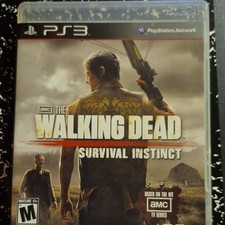 Activision The Walking Dead: Survival Instinct (Sony PS3) M Manual NTSC-U/C