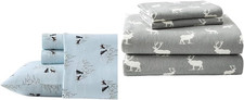 King Cotton Flannel Sheet Set - Soft, Cozy Bedding Collection