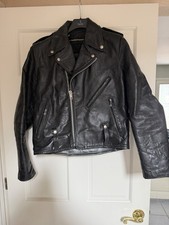 VINTAGE HARLEY DAVIDSON AMF LEATHER JACKET 1970s-1980 SIZE 40 reg
