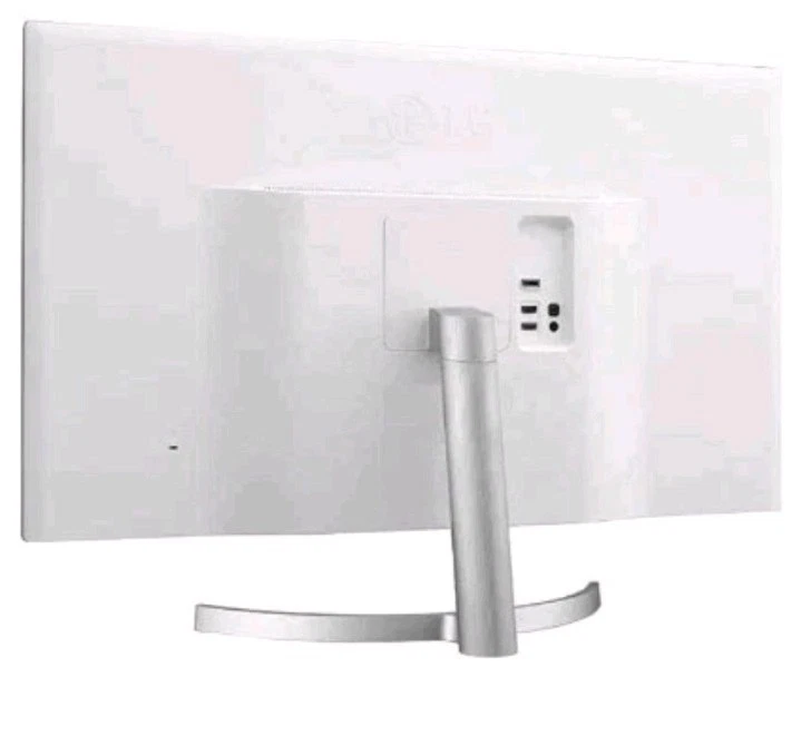 LG UHD 32UL500-W 31.5 Inch Monitor 4K (3840 x 2160, Dci-P3 95%), White - Image 3 of 4