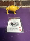 He-Man Astro-Lion Transformers Egg Meteorb 1985 Mattel Vintage Tamagoras W Card