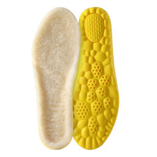 Kids Thick Lamb Wool Insoles, Plush, Warm, Winter