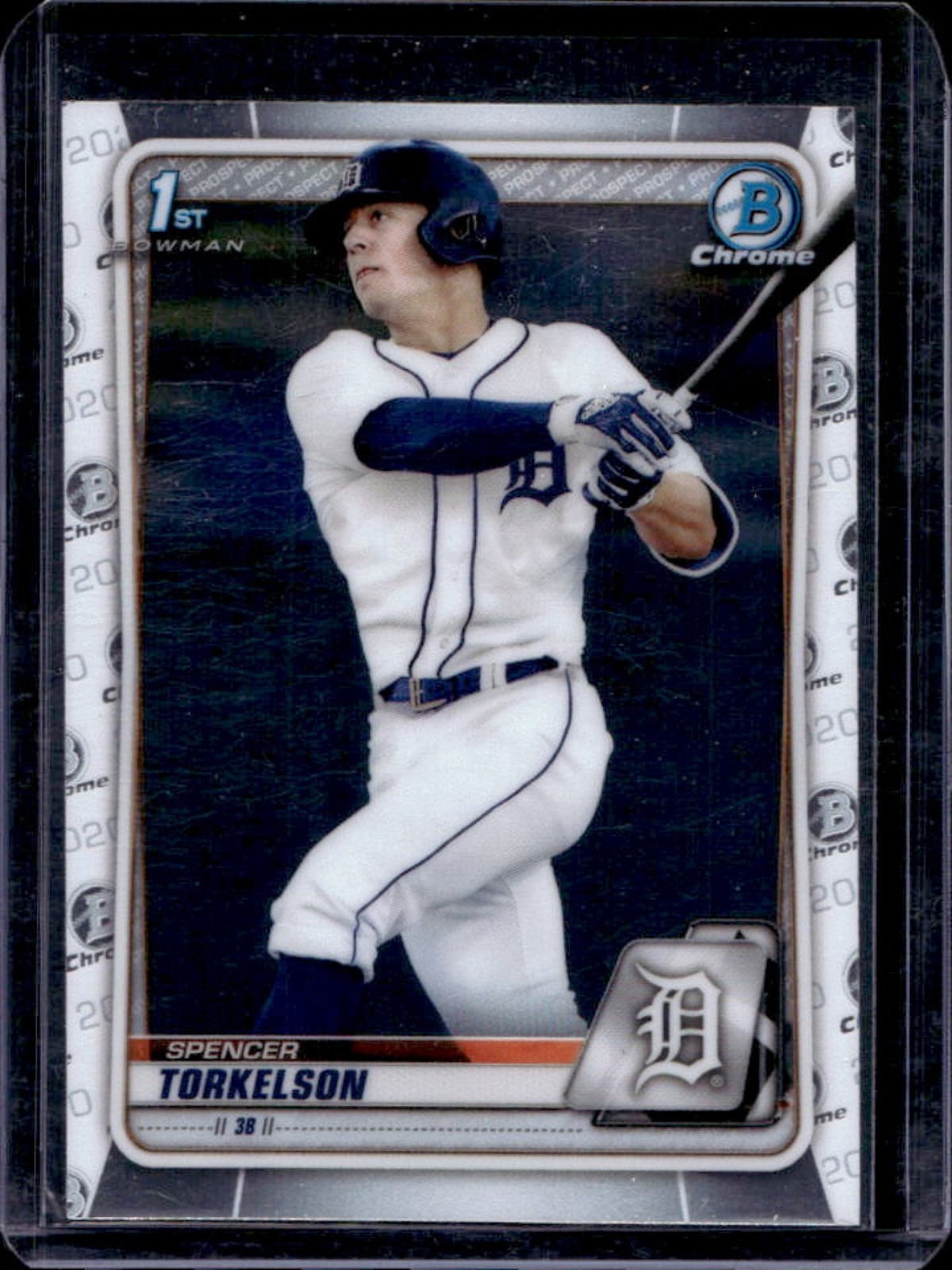 2020 Bowman Draft Spencer Torkelson Chrome 1st Prospect #BD-121 Tigers