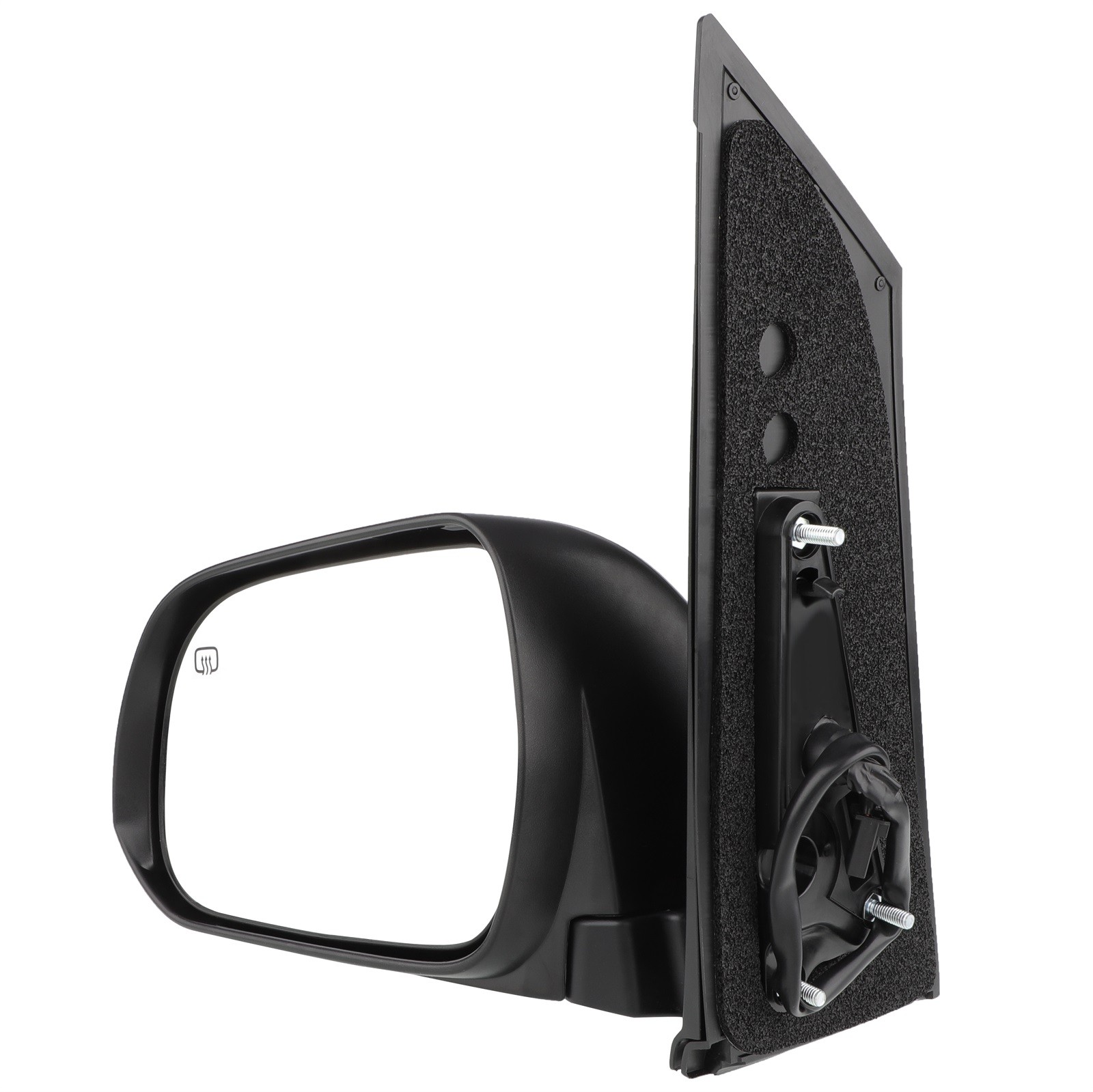 Door Mirror Power Heated Smooth Black Fits 2011-2017 Toyota SIENNA Left Side LH