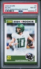 2024 PANINI SCORE 35TH ANNIVERSARY ROOKIE #9 BO NIX ROOKIE RC PSA 8