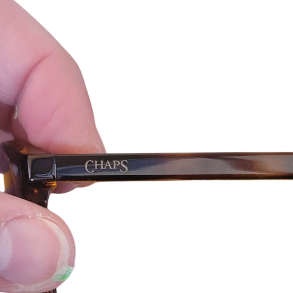 Chaps Tortoise Shell Round Sunglasses Designer Ey… - image 4