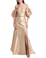 Rene Ruiz Satin Bubble Gown Women's