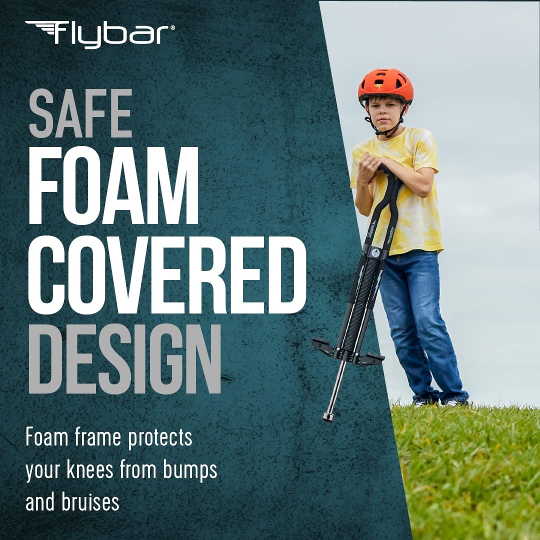 Flybar Master Pogo Stick for Kids 9+, 80-160 lbs – Easy Grip Handles – Active