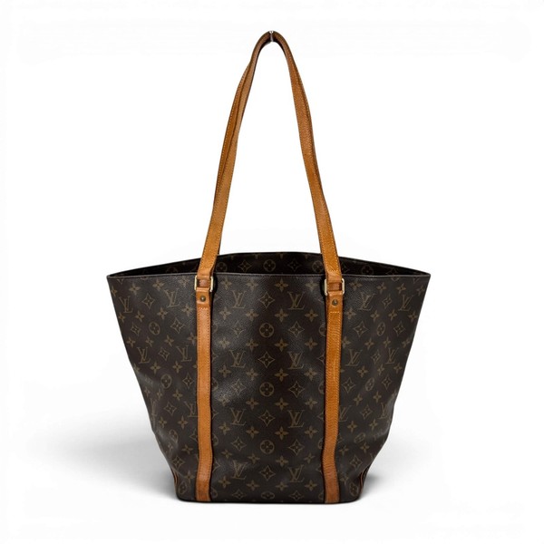 LOUIS VUITTON Sac Shopping Monogram Canvas Vintage Shoulder Tote Bag M51108
