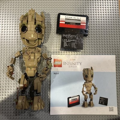 LEGO Super Heroes: I am Groot (76217) Built FIGURE And ACCESORIES ONLY NO BOX