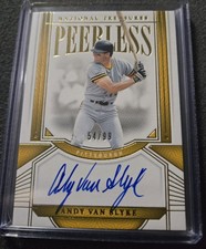 2025 Panini National Treasures Peerless Andy Van Slyke Auto   54/99