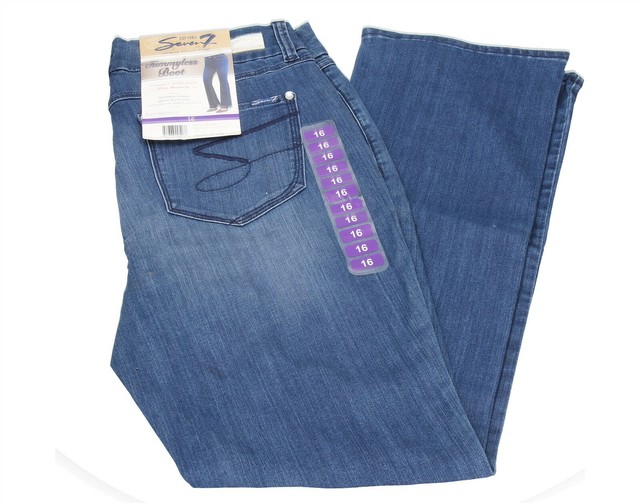 TUMMYLESS SLIM BOOTCUT JEANS 16 