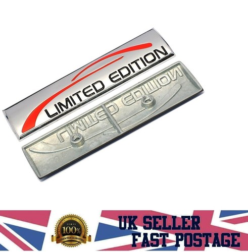 LIMITED EDITION Silber Emblem Badge Auto Auto Aufkleber 3D Metall Toyota Mazda Nissan - Bild 2 von 7