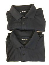 2 Sport-Tek Mens Cool Dry Fit Wicking Performance Golf Polo Shirts ST640