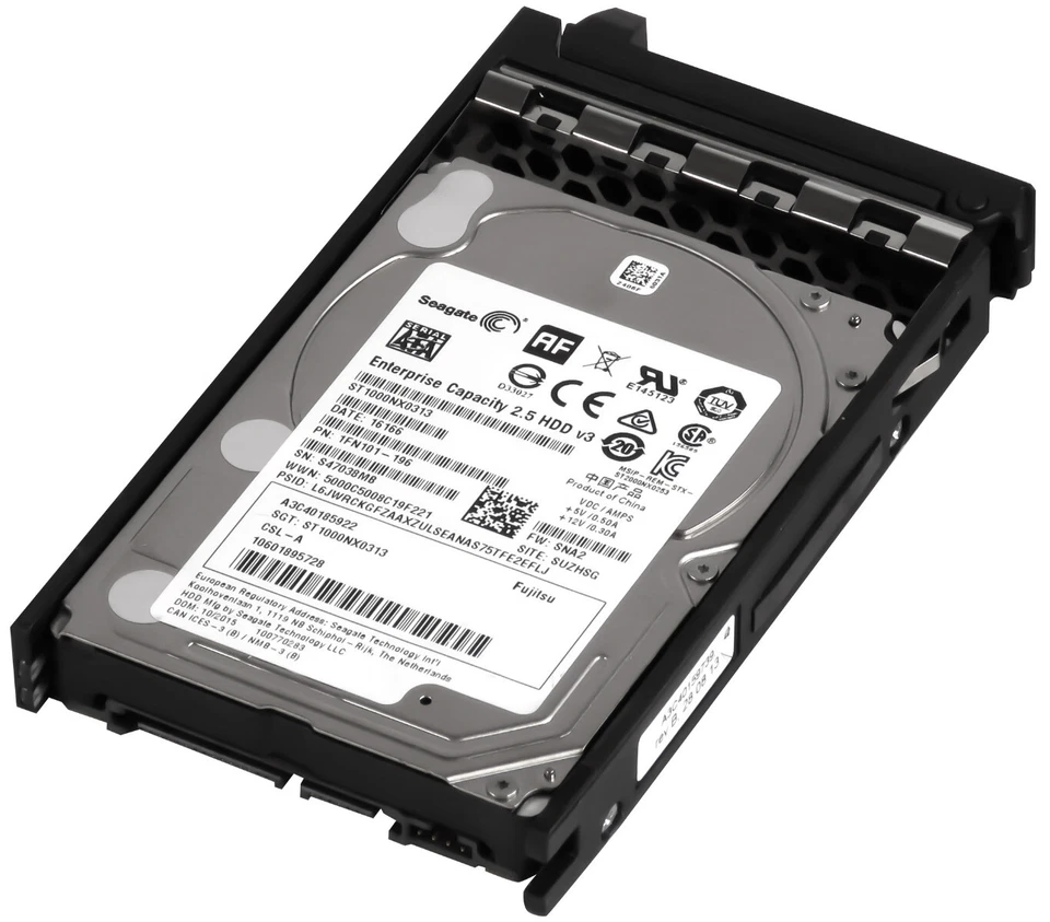Hard Drive Fujitsu A3C40185922 ST1000NX0313 1TB 7.2K 128MB SATA III 2.5'' - Image 2 of 3