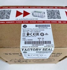 New Factory Sealed AB 1763-L16DWD MicroLogix 1100 16 Point Controller