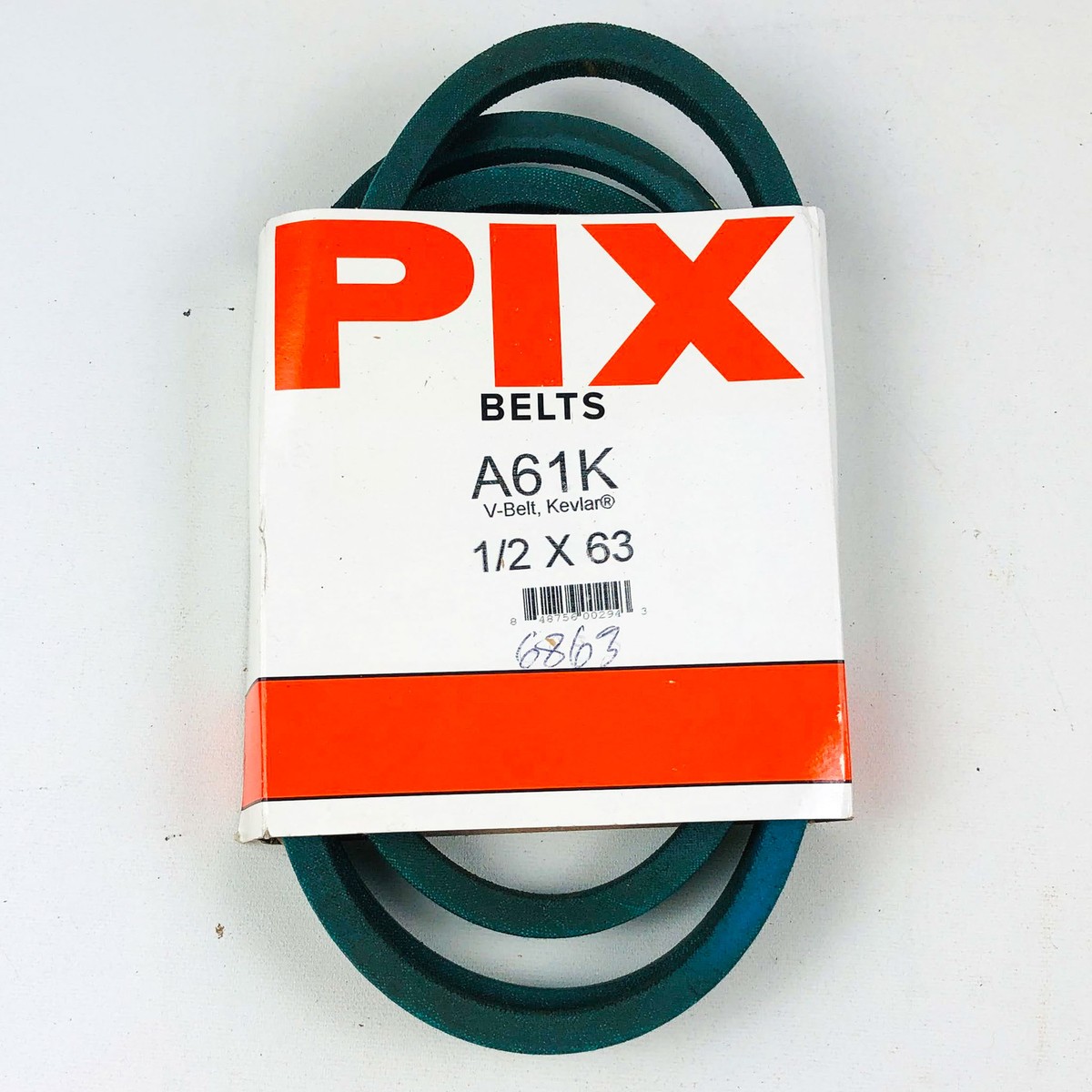 Industrial & Lawn Mower Belt A61K 4L630K 1/2 X 63 Made with