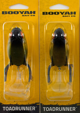 BOOYAH TOADRUNNER 4.5" 7/8OZ BYTR3907 BLUE GILL (LOT OF 2 )